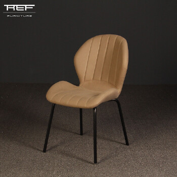 RDC220 black leg modern dining chair