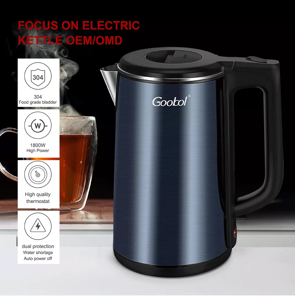Hot Coffee Electrical Stainless steel Tea Water Retro Kettles Price 304 Boil  cheap price HotelElectric Kettle