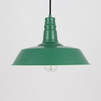 Vintage Iron industrial loft Dia25/36/46cm dinning room lamp Barn pendant light
