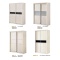 New Double Color Wardrobe Design Furniture Bedroom