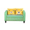 Colorful and good quality kids storage sofa kindergarten furniture