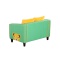Colorful and good quality kids storage sofa kindergarten furniture