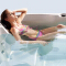 factory price black color jets surf water massage hydro spa pools