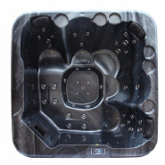 factory price black color jets surf water massage hydro spa pools