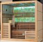 China Sauna Manufacturer Noble Design Multi Colors Jade Light Dry Sauna House M-6055