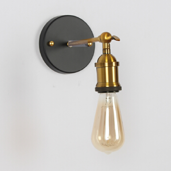 Vintage Brass Metal lamp holder E27 Wall lamp