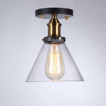 Funnel Glass Flushmount Ceiling lights