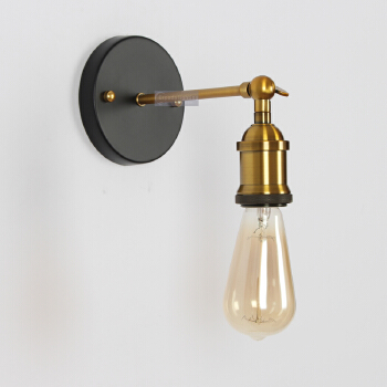 Vintage Brass Metal lamp holder E27 Wall lamp