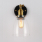 Vintage Restaurant Glass Cloche Wall lamp
