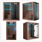 corner sauna steam room combination Factory direct sales