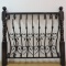 China Solid Corrugated Decorative Corten Tubular Pool square tube Security metal palisade all steel 