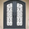 Moredern Design Wrought Iron Entrance Door