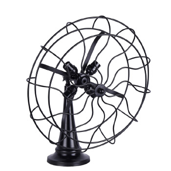 Retro portable lights fan design indoor decorative table lamp black/adjustable table lamp/lamp with 