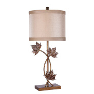 New product Classic Decorate Iron Metal Tree Leaf Table Lamp/Modern Bed Side table lamp