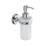 Chrome stainless steel wall mounted shower shampoo gel dispensers