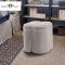 Flower type plain fabric brisk living room Ottoman