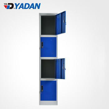 Swimming pool employee storage dormitory cupboard steel Metal 4 Doors Tiers School clothes locker
