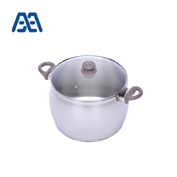 Home kitchen apple shape stainless steel cookware set