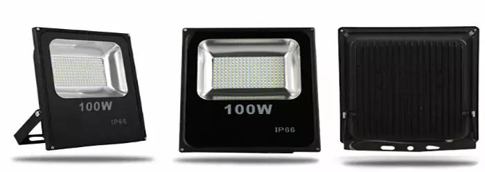 High Waterproof Ip66 Bridgelux Chip 100W Led Flood Light For Outdoor Building