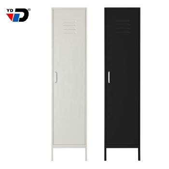 school laundry hot sale customized storage spa room usage one door with lock key metal cupboard steel cabinet clothes locker