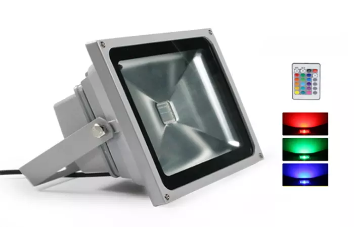 RGBW  Color Changing Waterproof 30W LED Flood Light