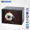 High quality mini modern with key metal safe box