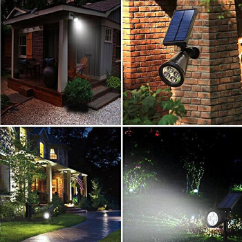 home solar power system garden light