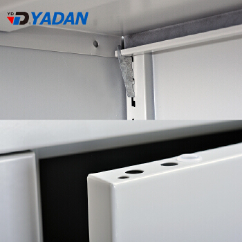 Shanghai Manufacturers sales office furniture/Steel file cabinet two swing door steel filing cabinet