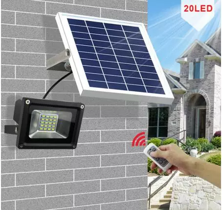 China made new product solar lights outdoor led flood light