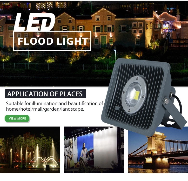 led flood light price waterproof outdoor rechargeable battery 30w led flood light