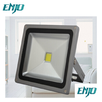 high color rendering rbg changing 10w 20w 30w 50w cob floodlight led light fixture
