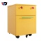 Family furniture high quality mobile two drawer cold rolled steel lockable storage cabinet specifica