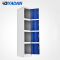 Modern vertical design 4 doors metal storage small locker