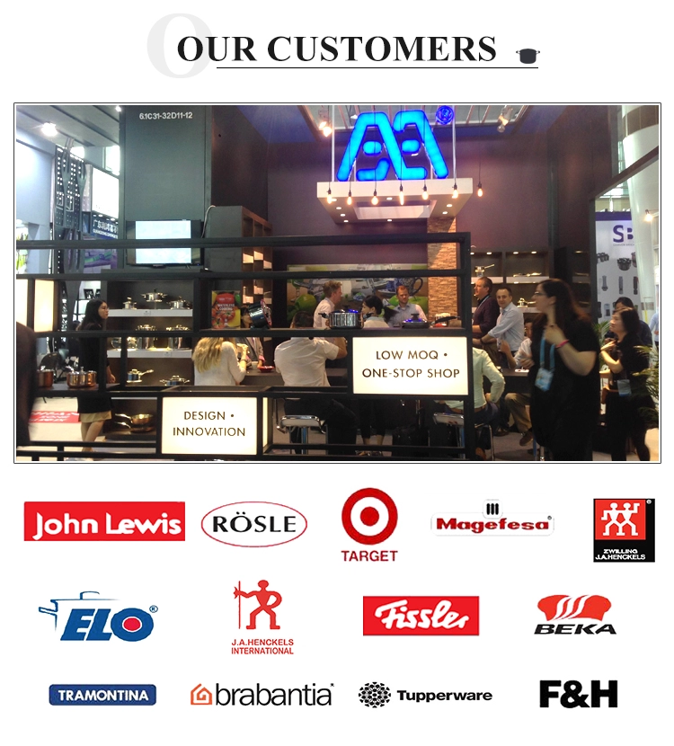 Factory manufacturer cheap price stainless steel cookware set