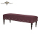 simpler modern living fabric cover red bench on sell