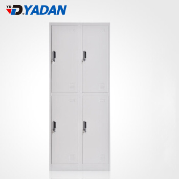 cold-rolled steel Low price colorful 2 tiers 4 door used stadium and sports gym metal locker workman wardrobe