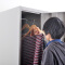 Vertical 2 tiers cold-rolled steel lockable high quality 6 door metal school clothes locker