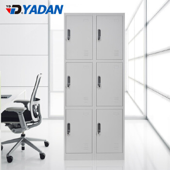 2018 hot sale New design and high quality swimming pool furniture 6 doors steel locker commerical Used