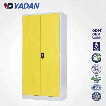 2 swing door steel filing cabinet vertical storage cabinet
