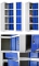 Office furniture lock cabinet lock Factory 4 doors bedroom clothes storage lockers