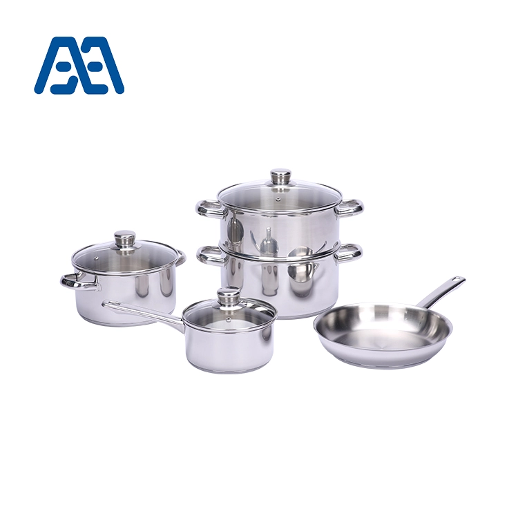 Better Quality Induction Bottom Stainless Steel Cookware Set