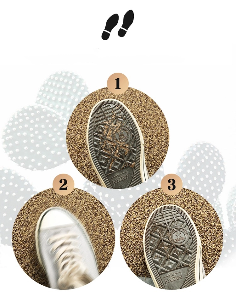 Indoor Outdoor grass carpet with PP Surface PVC backing