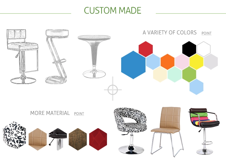 swivel high club chairs bar stools for dinning room living room with metal base