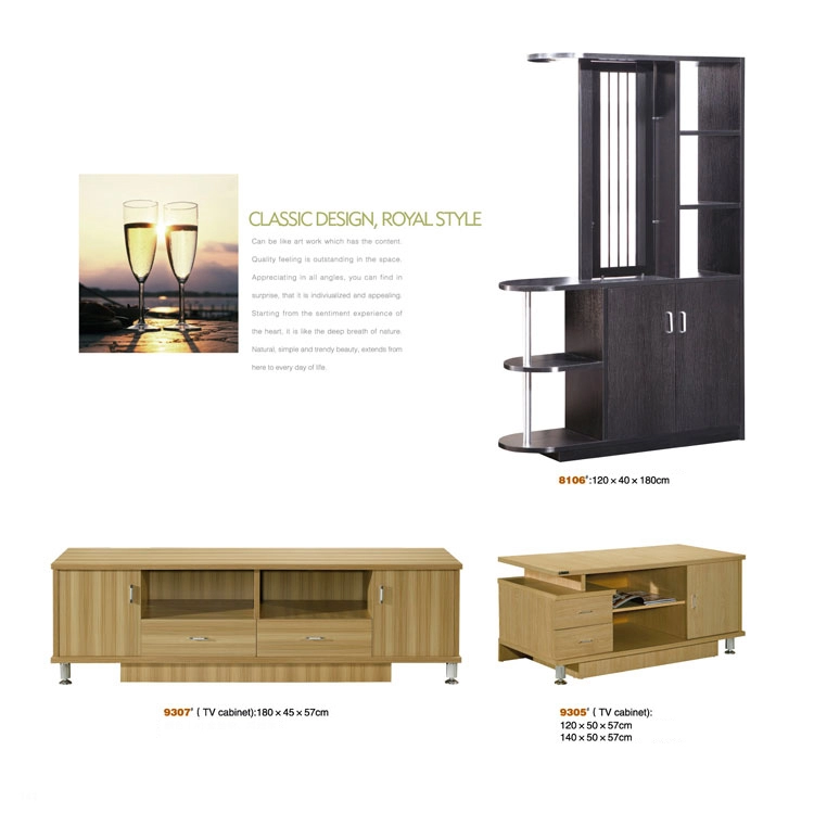 Living Room Furniture MDF Wooden Low Price Tv Table