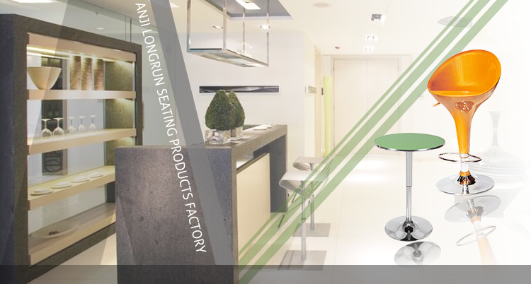 Modern leather metal base bar chairs cheap used lift salon bar stools