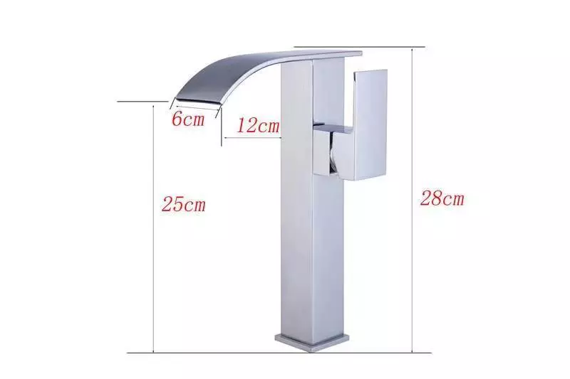 NEW Euro Contemporary square single handle basin mixer OEM Manufacturer