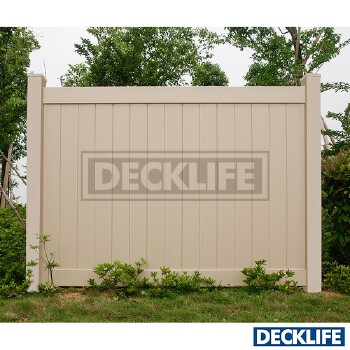 Cheap decorative pvc fence for home SP6x8-11378