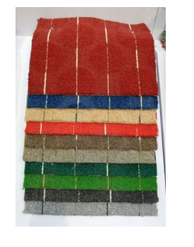 High-low loop pile carpet 