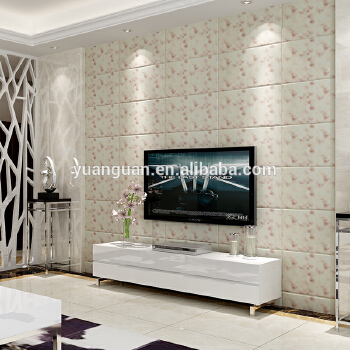 3D PE foam wallpaper for home decoration