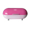 Capsule shape of metal kitchen bread colorful storage box with feet 